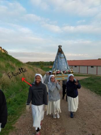 FOTOTraslado de la Virgen de Nava al Monasterio