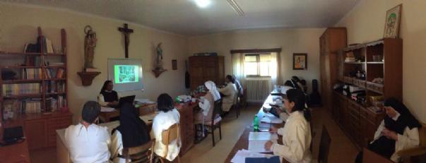 FOTOVista del aula de estudio