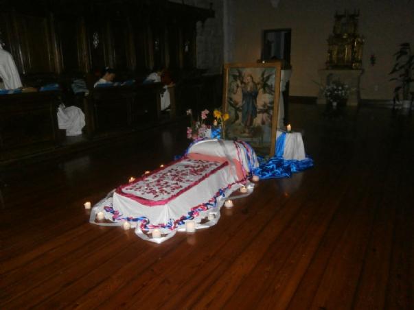 FOTOTlamo de la dormicin de la Virgen